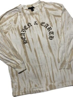 Forever 21 Heaven and Earth Tie-Dye Long Sleeve Tee